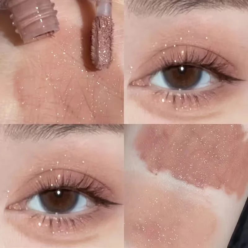 Long-Lasting Liquid Eyeshadow | Matte, Shimmer & Metallic Liquid Eyeshadow QXL 04