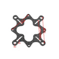FPV Drone Carbon Fiber ESC Adapter Board 30x30 to 20x20 M2 M3 Drone Adapter Board QXL A3