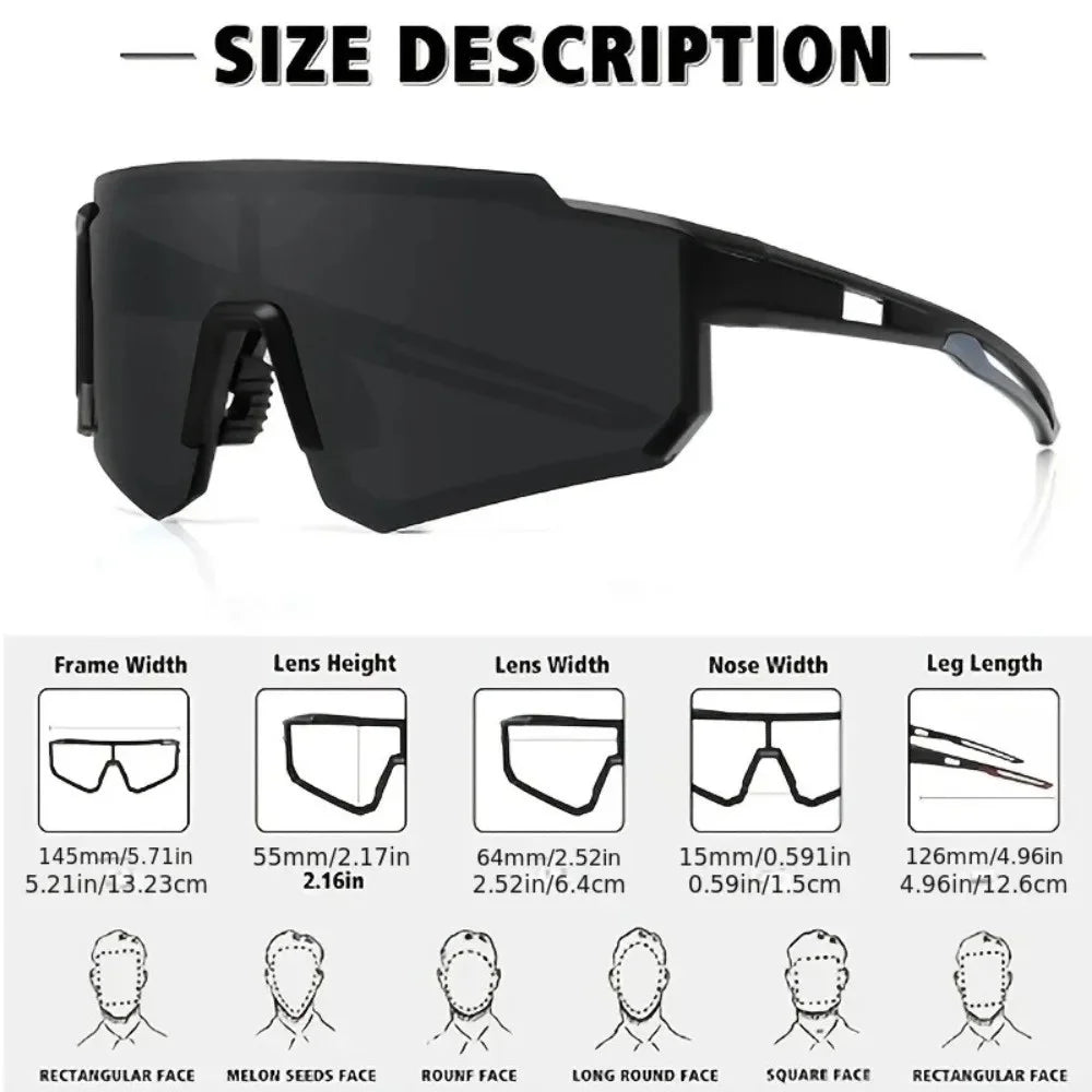 UV400 Sports Sunglasses – Cycling, Running & Hiking Sports Sunglasses QXL