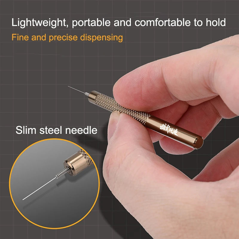 MS107 Metal Precision CA Glue Dispenser | Scale Model Tool Precision Glue Dispenser QXL