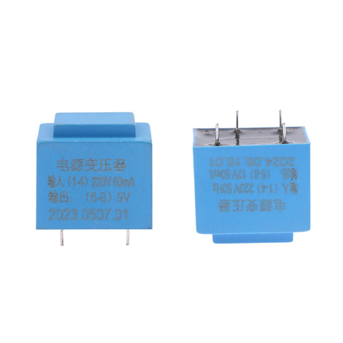 0.5W 220V to 12V Mini Encapsulated PCB Transformer 4-Pin PCB Transformer QXL