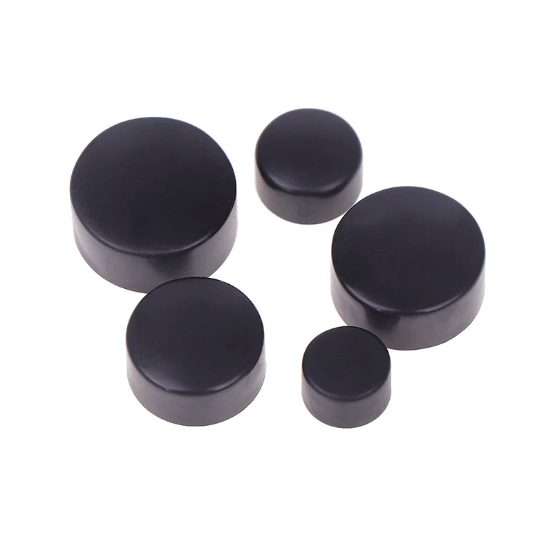 20-Pack Plastic Hex Nut Caps | Screw Dust Covers Nut Protective Caps QXL