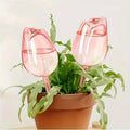 Tulip Watering Globes – Automatic Self-Watering Plant Stakes Plant Watering Globe QXL 1pc