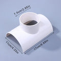 PVC Open Tee Pipe Connector | Drain Adapter & Repair Fitting PVC Pipe Fitting QXL Style9