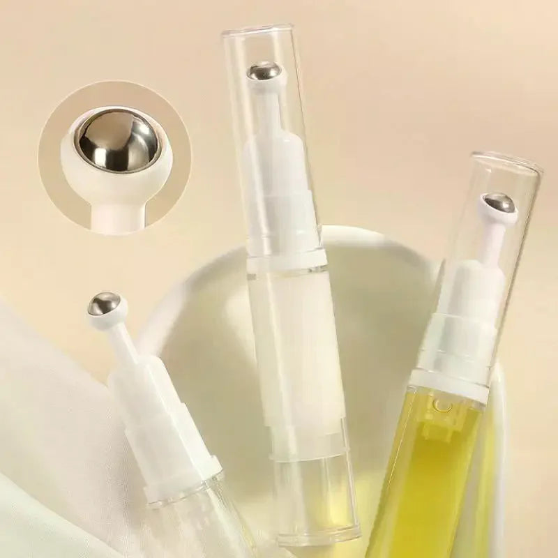 Roller Ball Vacuum Bottle 5–15ml | Refillable Travel Dispenser Refillable Travel Bottle QXL