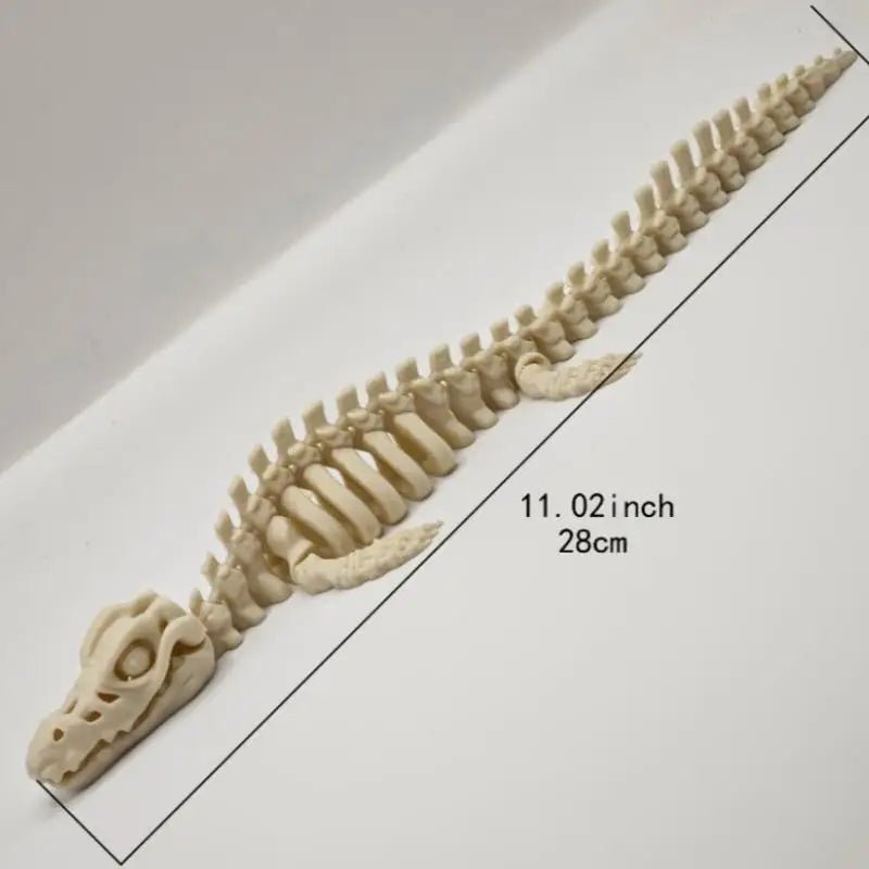 Mosasaurus Skeleton Aquarium Decoration | Fish Tank Ornament Aquarium Ornament QXL