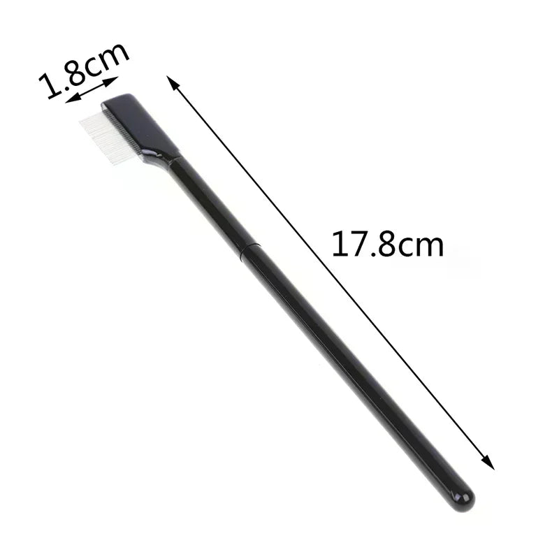 Steel Eyebrow & Eyelash Comb | Metal Lash Separator Tool Eyelash Comb QXL