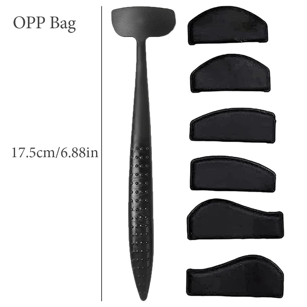 6-in-1 Silicone Eyeshadow Stencils & Stamp Applicator Set Eyeshadow Stencil Set QXL