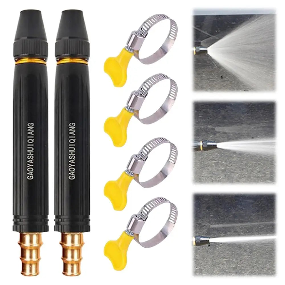 Heavy-Duty Adjustable Garden Hose Nozzle | Car Wash Water Gun Garden Hose Nozzle QXL D