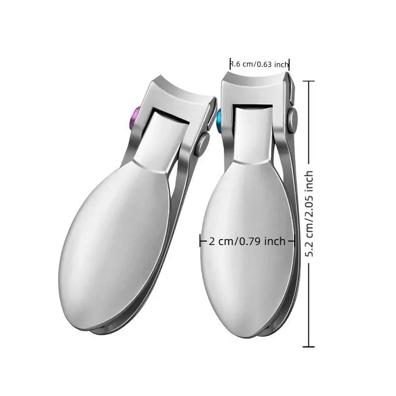 BMPEIC Stainless Steel Nail Clippers – Wide Opening, Thick Nails Nail Clippers QXL