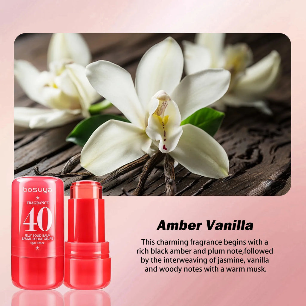 Jelly Solid Perfume Balm Stick | Long-Lasting Fresh Scent Solid Perfume Balm QXL B2232-1