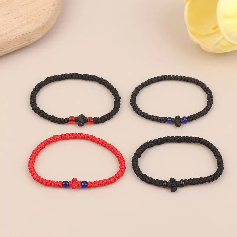 Greek Orthodox Handmade Prayer Rope Bracelet | 1 or 5 Pack Prayer Rope Bracelet QXL
