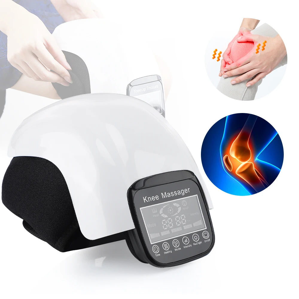 Wireless Knee Massager | Air Pressure, Heat & Vibration Knee Massager QXL