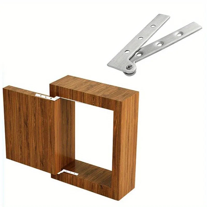 5-Pack Stainless Steel Hidden Cabinet Door Hinges | Home DIY Cabinet Door Hinge QXL