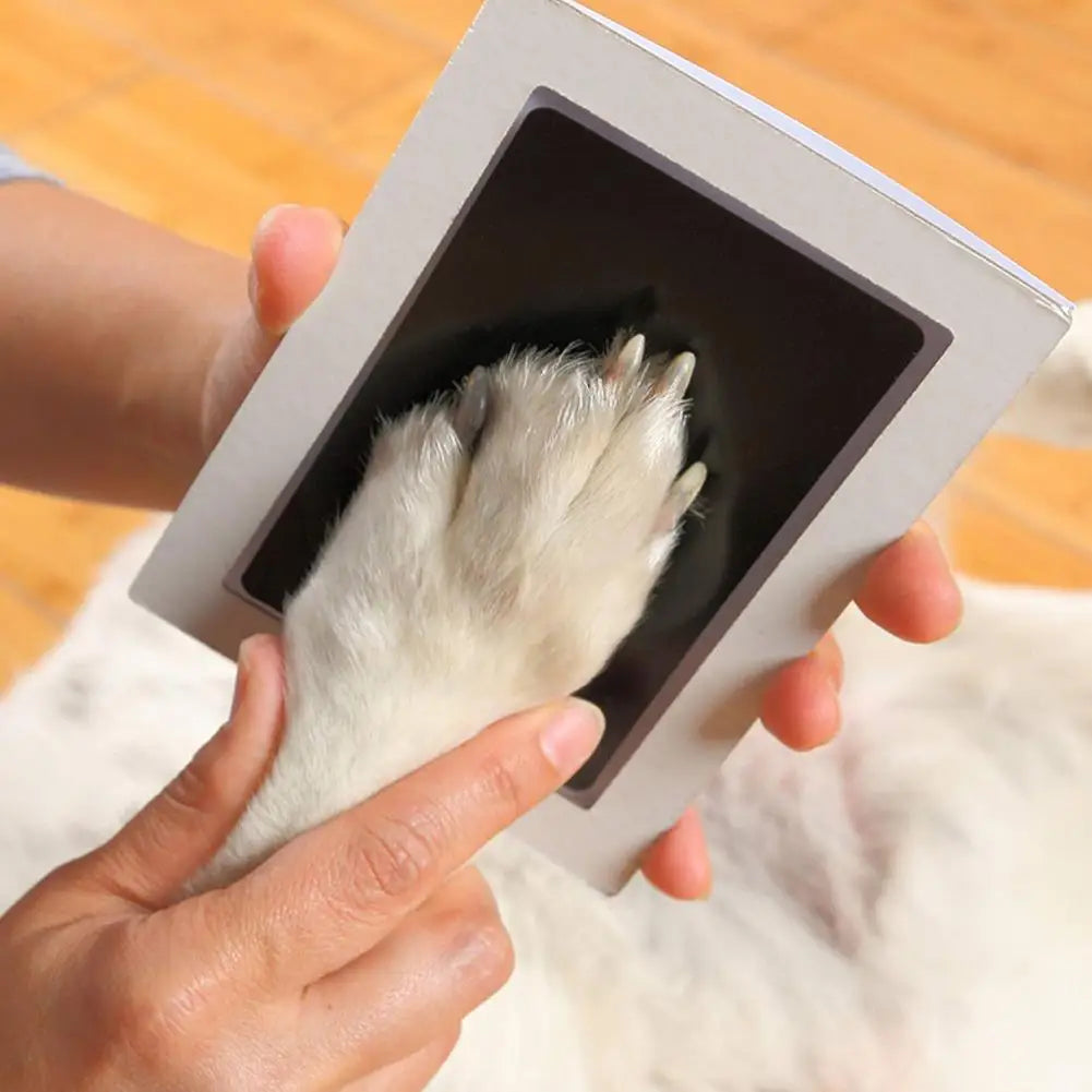 Pet Paw Print Inkless Stamp Pad | Dog & Cat Keepsake Kit Pet Keepsake Kit QXL