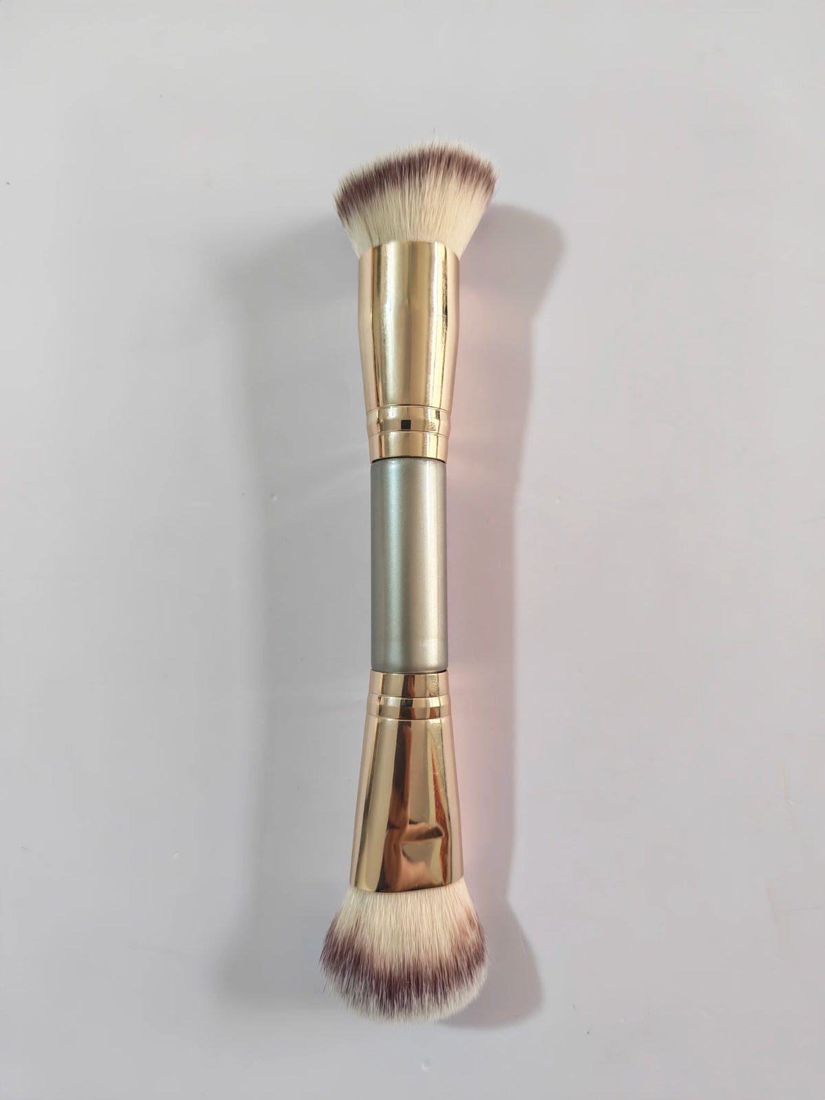 Double-Ended Kabuki Foundation & Blush Makeup Brush Makeup Brush QXL