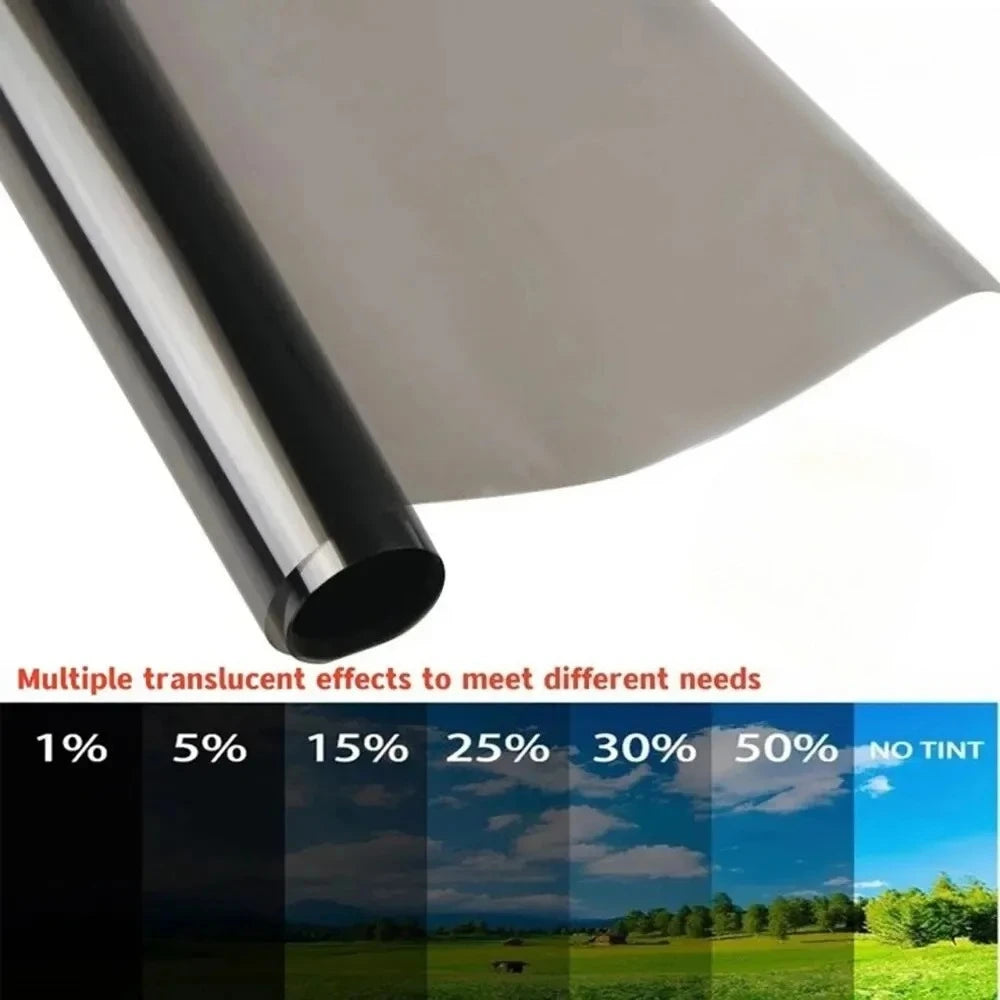 3M×50cm Window Tint Film 1–70% VLT | UV & Heat Protection Window Tint Film QXL 15 Percent