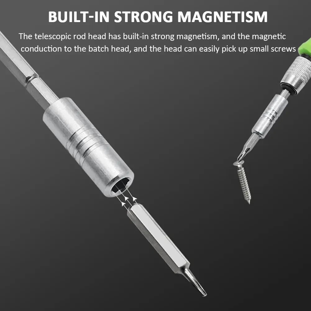 32-in-1 Precision Screwdriver Set | 30 Magnetic CRV Bits Precision Screwdriver Set QXL