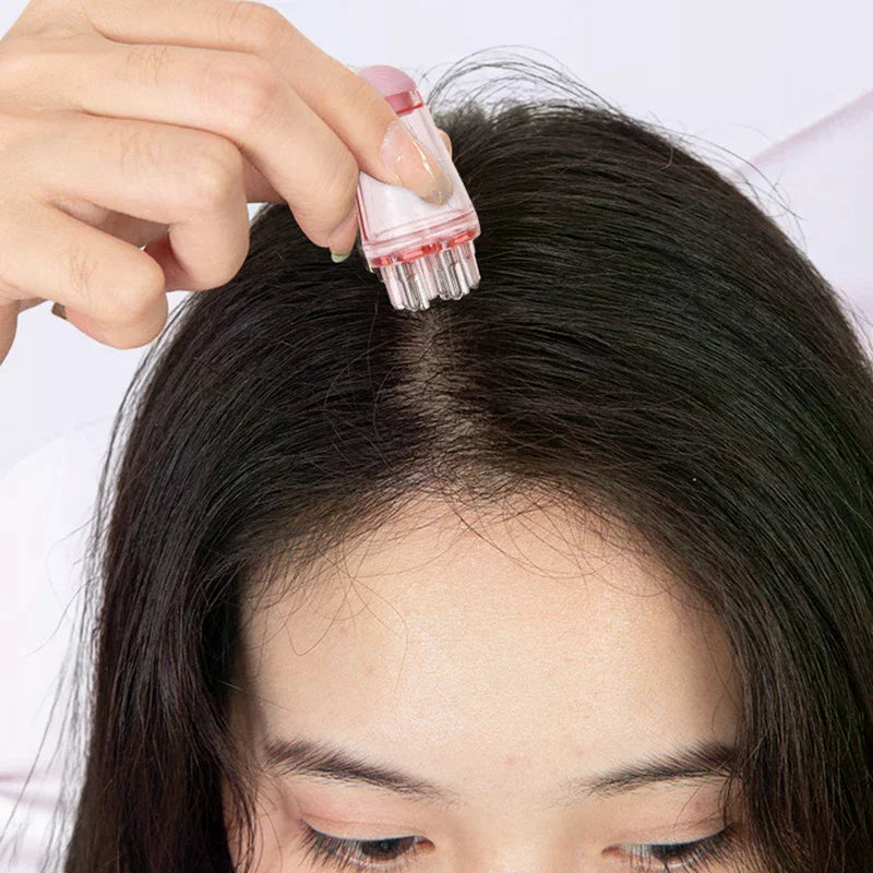6ml Scalp Applicator Comb | Hair Serum & Oil Dispenser Tool Scalp Applicator Comb QXL
