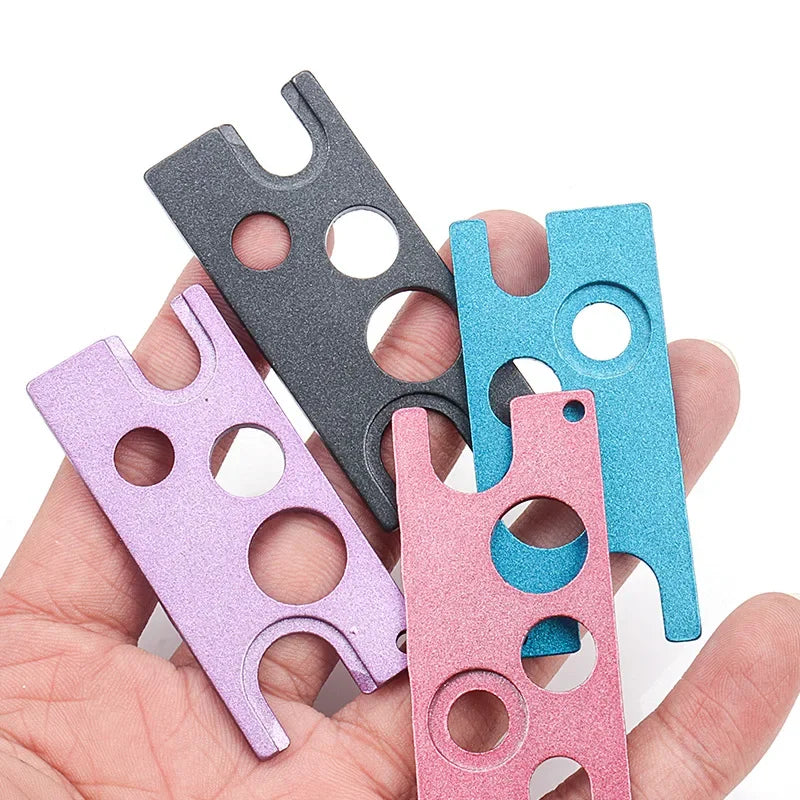 20-Pack Stainless Steel Eyelash Glue Cap Opener & Replacement Heads Lash Extension Tool QXL