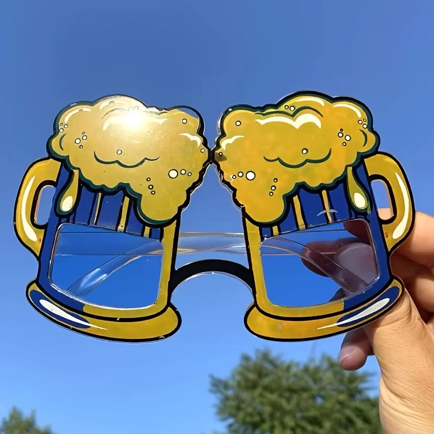 Bavarian Beer Festival Novelty Glasses | Beer Mug Party Eyewear Novelty Party Glasses QXL