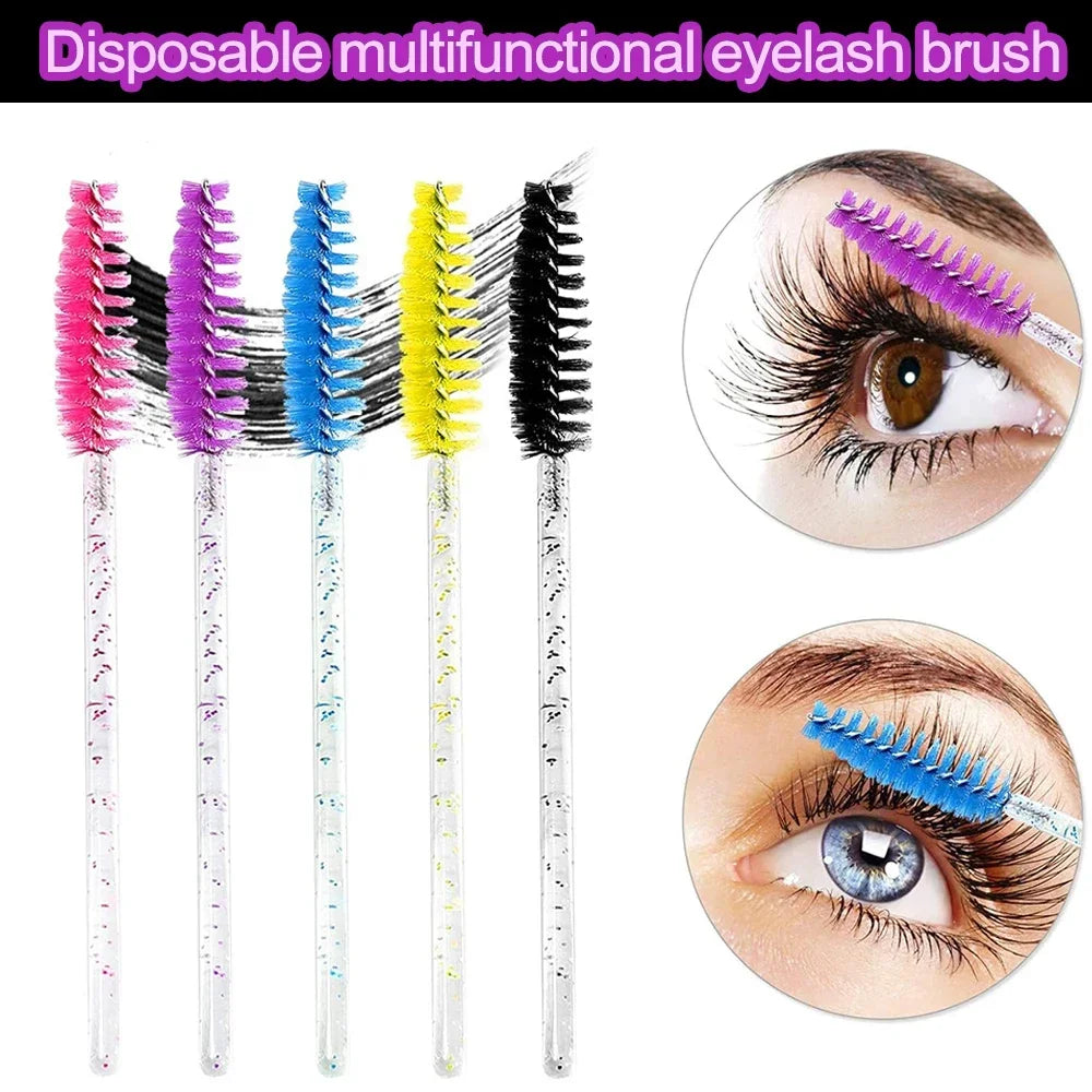 Disposable Mascara Wands & Spoolie Brushes 100/300 Pack Disposable Spoolie Brush QXL