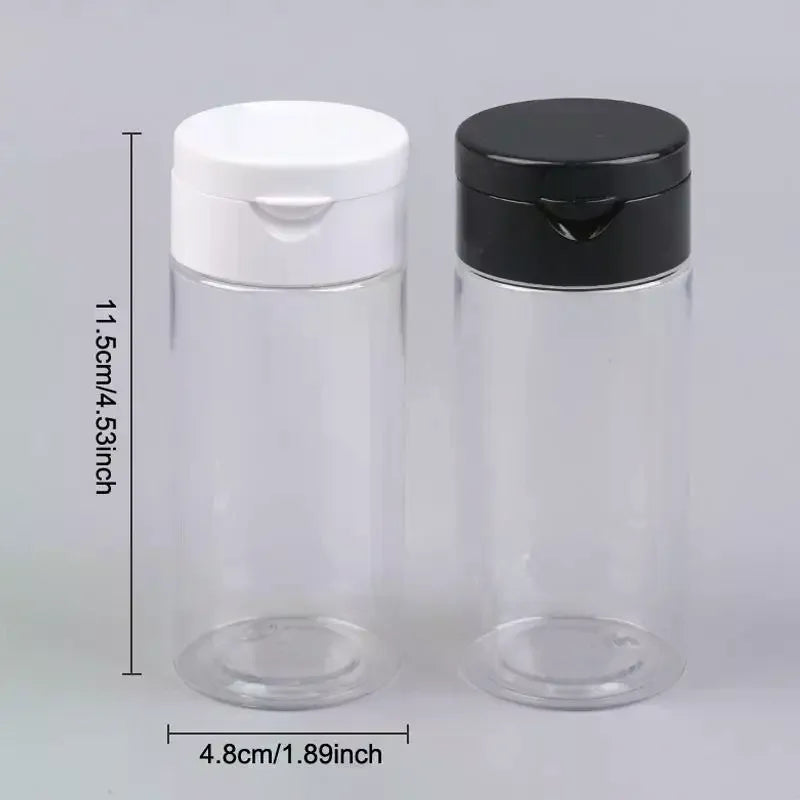 100g Empty Refillable Loose Powder Jar with Sifter Lid Powder Sifter Jar QXL
