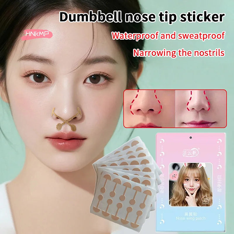 Invisible Nose Wing Slimming Patches – 50/100 Pack Face Shaping Patches QXL