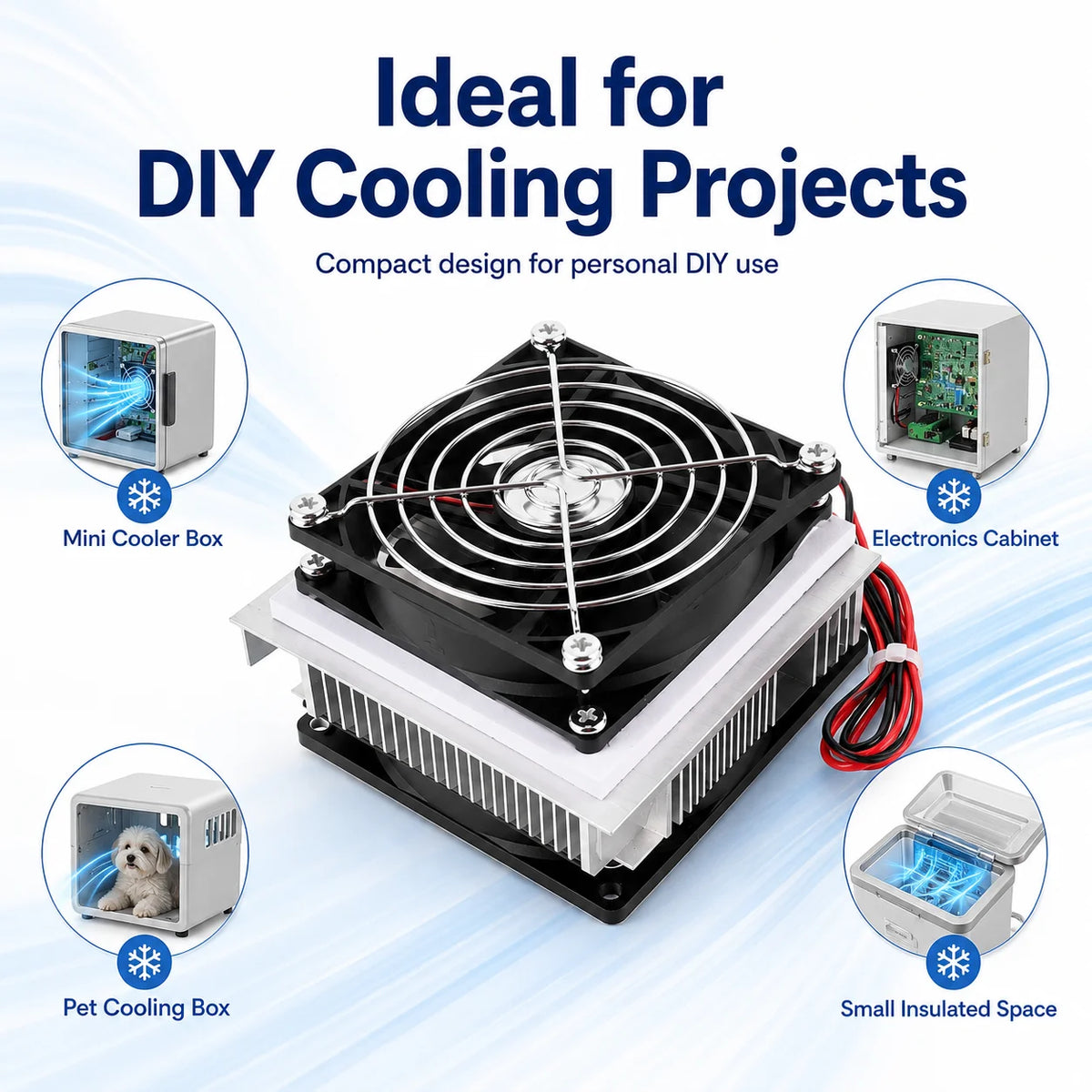 XD-35 Peltier Thermoelectric Cooling Module | DIY Mini Cooler Kit Thermoelectric Cooling Module QXL