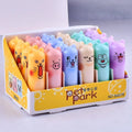 24-Pack Fruit Flavour Moisturising Cartoon Lip Balm | Clear Gloss Lip Balm Set QXL 24PCS