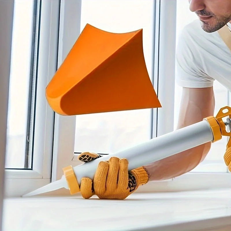 Caulk Finishing Tool | Reusable Triangular Smoothing Applicator Caulk Finishing Tool QXL