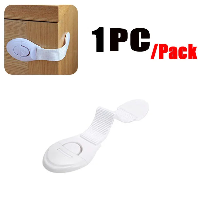 10-Pack Baby Proof Cabinet & Drawer Safety Locks for Kids Cabinet Safety Lock QXL B73 1 Pcs