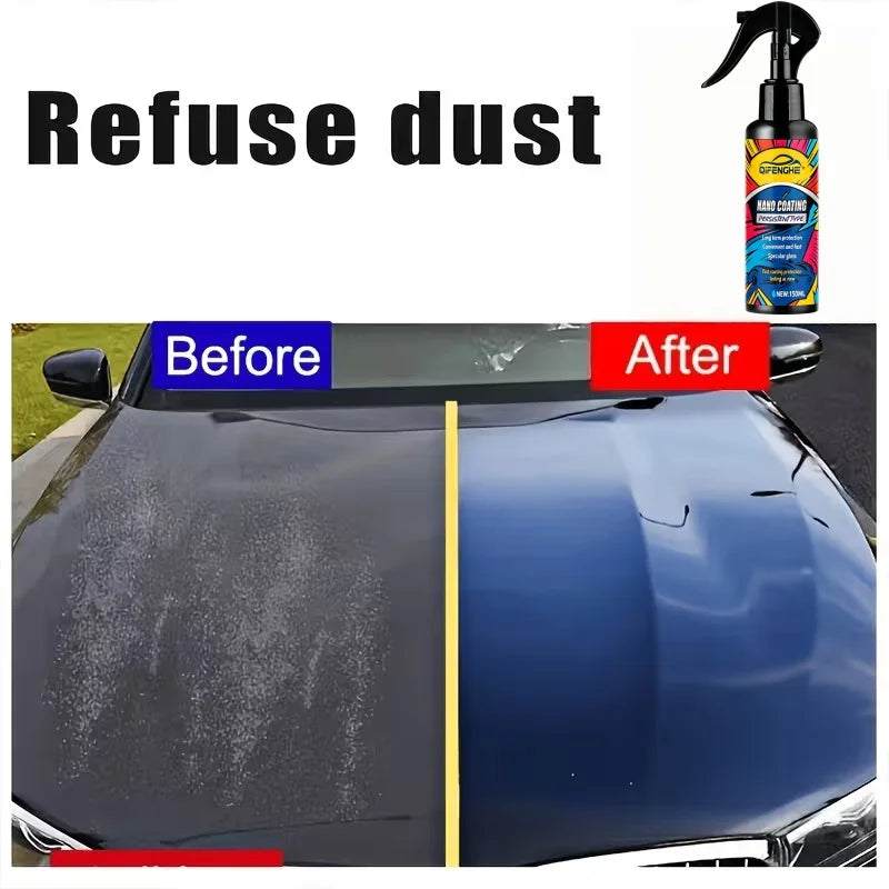Nano Ceramic Coating Spray | Mirror Gloss Car Paint Protection Ceramic Coating Spray QXL