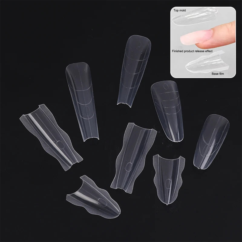 60-Pack Sandwich Dual Nail Forms | Quick Extension Molds Nail Extension Molds QXL