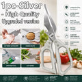 Multifunctional Kitchen Scissors | Bone Cutter & Bottle Opener Kitchen Scissors QXL 1 pc Multifunctional 22cm 1pc