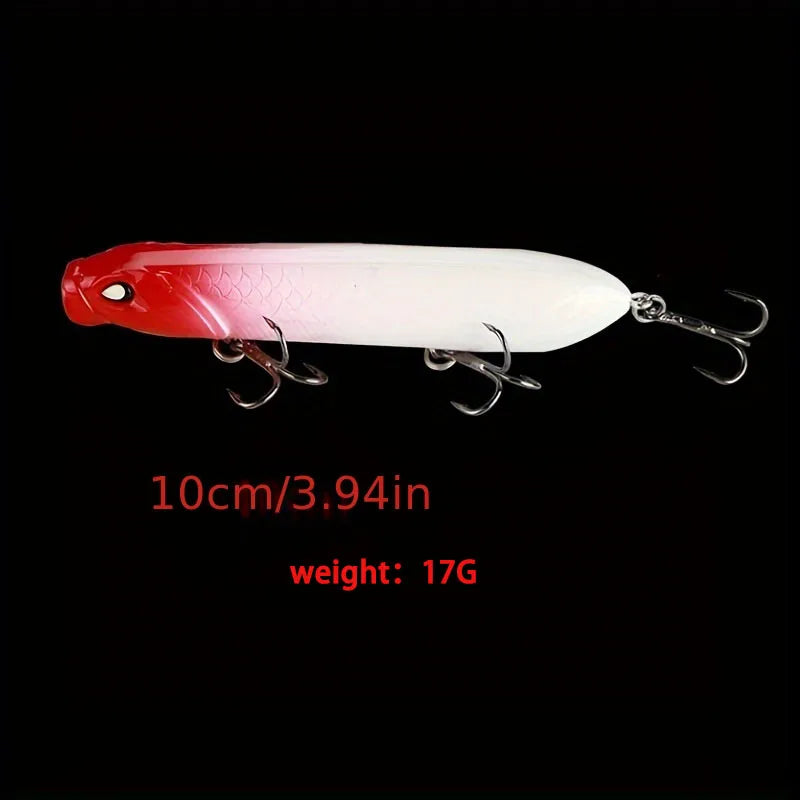 Z-Shape Topwater Pencil Lure 10cm 17g | Floating Fishing Bait Topwater Fishing Lure QXL
