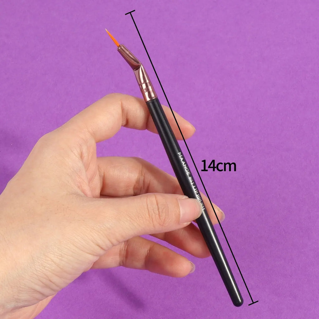MAANGE 3-Piece Precision Eyeliner Brush Set – Angled & Flat Eyeliner Brush Set QXL