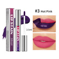 Matte Peel-Off Lip Tint Stain | Long-Lasting Liquid Lipstick Matte Lip Tint QXL Color3