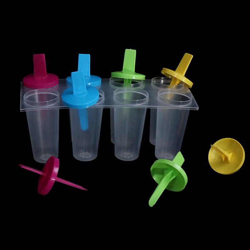 8-Piece DIY Popsicle Mold Set | Ice Pop & Yogurt Molds Popsicle Mold Set QXL