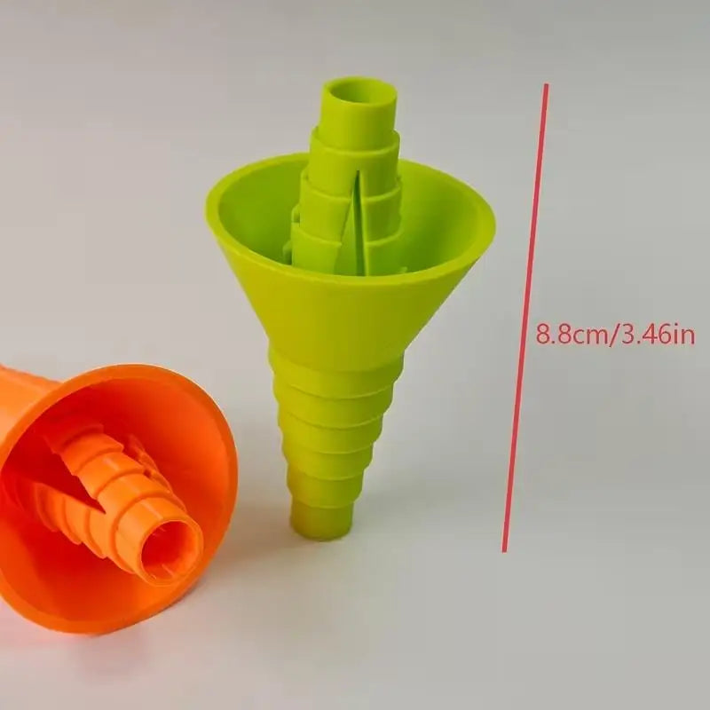 Multi-Purpose Liquid Transfer Funnel | Kitchen & DIY Use Liquid Transfer Funnel QXL