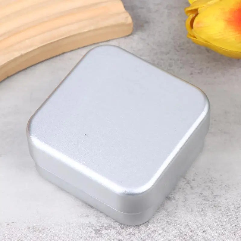 Aluminum Travel Soap Box with Lid & Draining Tray | Soap Dish Travel Soap Dish QXL A1