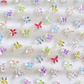 20-Pc 3D Butterfly Nail Charms | Kawaii Gradient Resin Decor Nail Art Charms QXL 20pcs