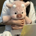 45cm West Highland Calf Plush Toy | Soft Stuffed Animal Gift Stuffed Plush Toy QXL Pink