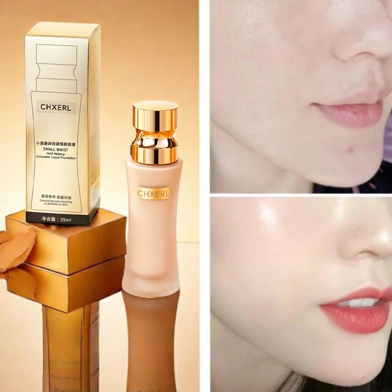 CHXERL Liquid Foundation Concealer – Waterproof Full Coverage Liquid Foundation QXL