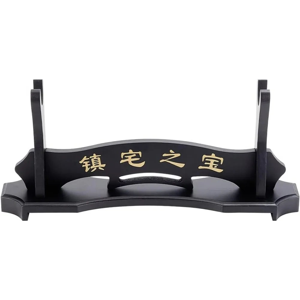 Wooden Samurai Sword Display Stand | Katana Wakizashi Tanto Sword Display Stand QXL