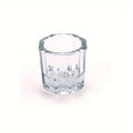 Nail Art Octagonal Crystal Cup | Liquid Blending Cup Nail Liquid Cup QXL 1pc