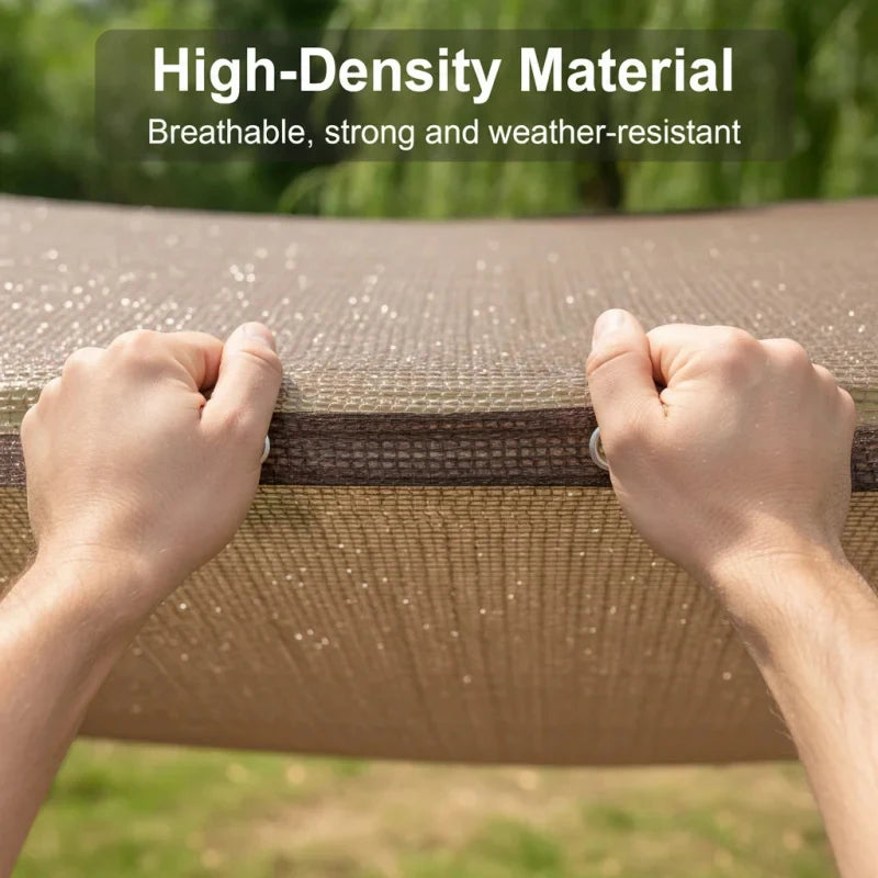 3M x 4M UV Shade Sail | Heavy Duty HDPE Canopy Cover Sun Shade Sail QXL