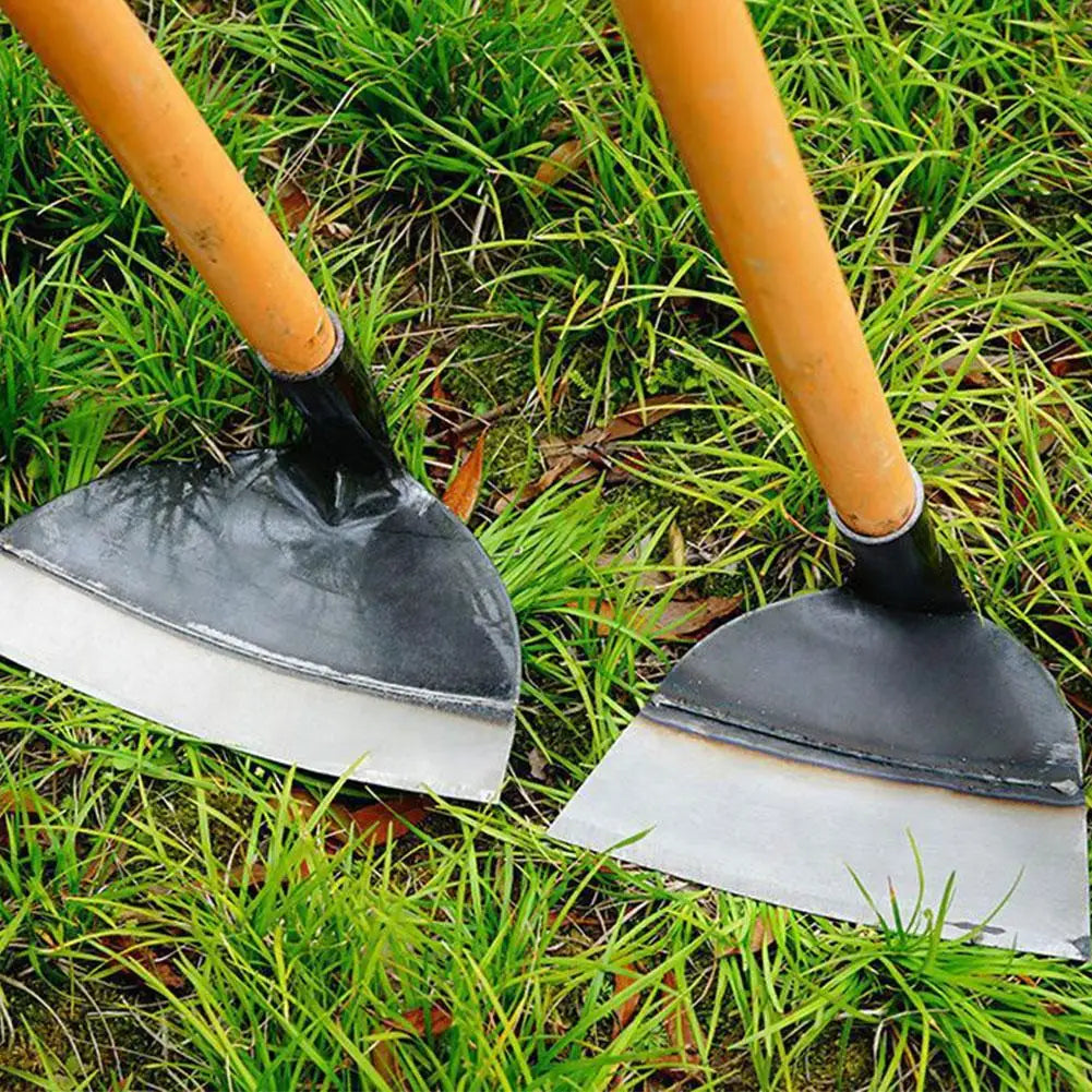 Heavy-Duty Farm Hoe | Manganese Steel Weeding & Tilling Tool Garden Hoe QXL
