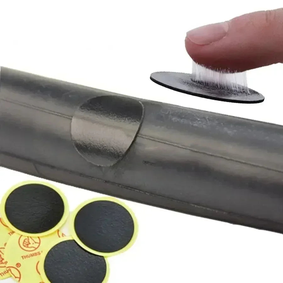 Glue-Free Bicycle Tire Patch Kit | 10/20/30-Pack Repair Bike Tire Patch Kit QXL