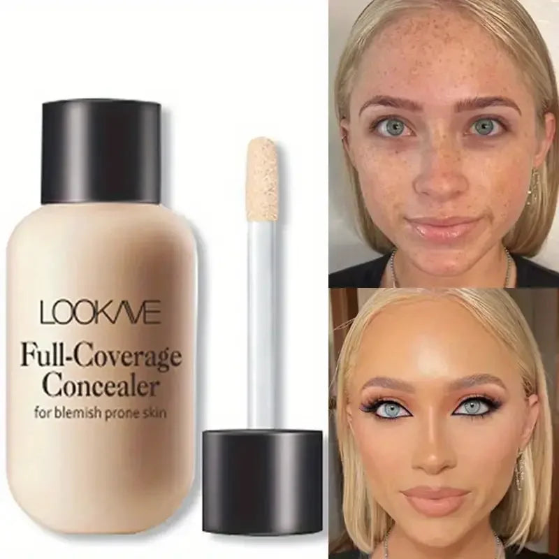 VERONNI Liquid Concealer – Full Coverage Matte Finish 12g Liquid Concealer QXL